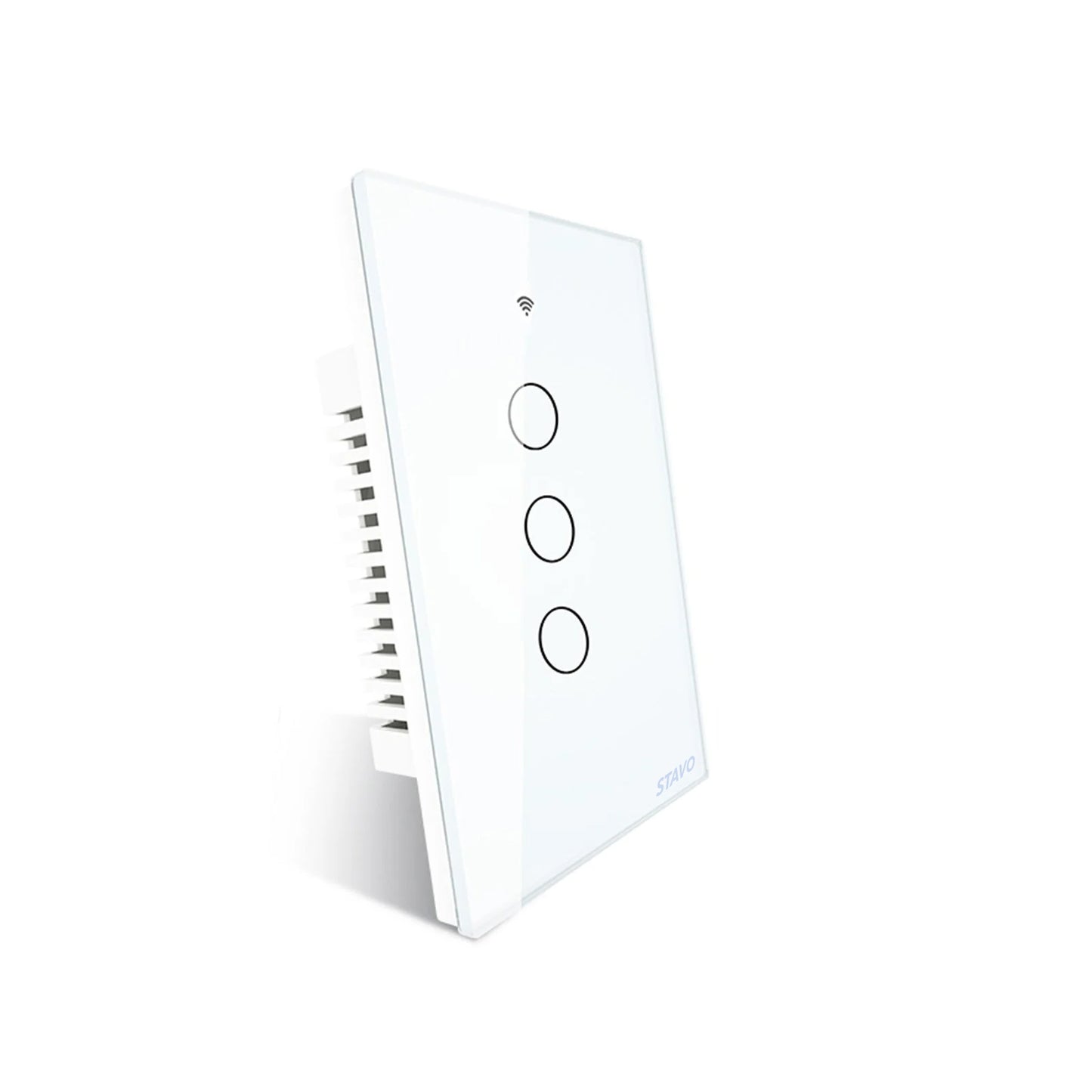 WIFI Smart Wall Touch Light Switch Glass Panel, 3 Way Multi-Control Neutral Wire Required US Standard (Copy)