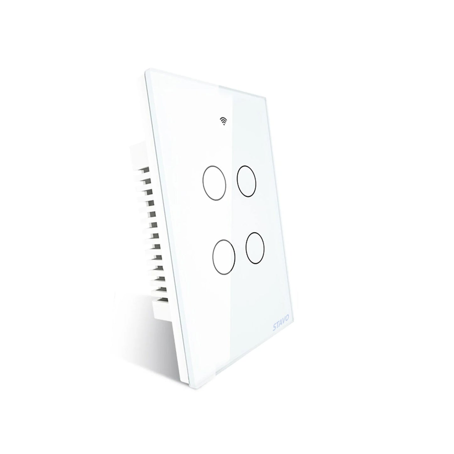 WIFI Smart Wall Touch Light Switch Glass Panel, 3 Way Multi-Control Neutral Wire Required US Standard (Copy)