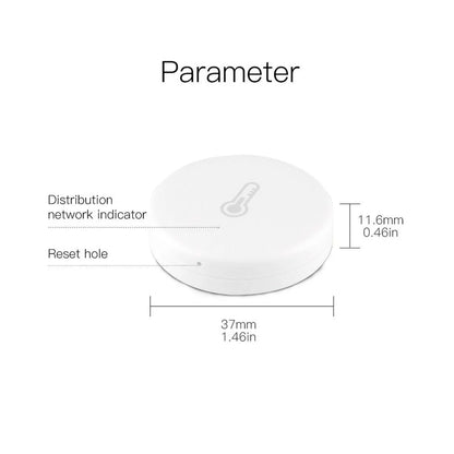 Zigbee Smart Temperature and Humidity Sensor Meter