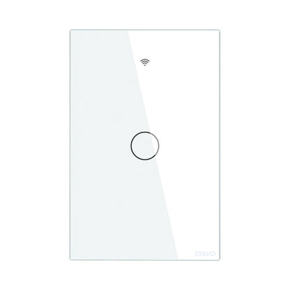 Smart Switch Panel Glass Panel US Version 1/2/3/4 Gang (ONLY PANEL without switch）