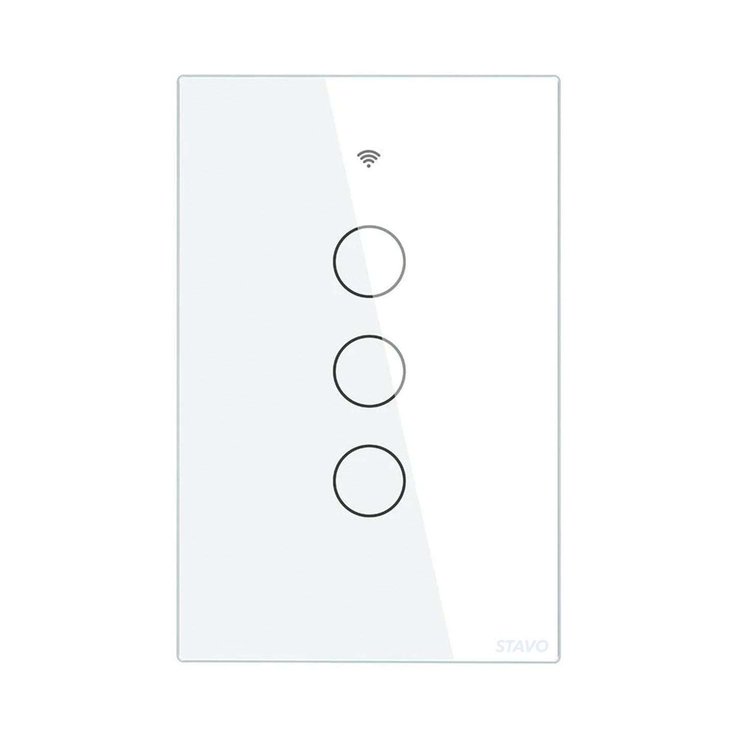 Smart Switch Panel Glass Panel US Version 1/2/3/4 Gang (ONLY PANEL without switch）