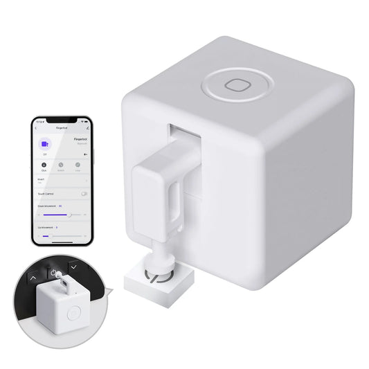 Stavo Bluetooth Smart Fingerbot Plus, Wireless Touch Button Switch Bot ON/OFF